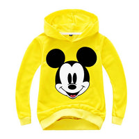 Spring Mickey Minnie Boys Girls Clothing Sets Autumn Casual Teenage Long Sleeve Sweatshirt + Pant 2PCS Sport Suits Kids Clothes - 4IZN