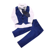 4Pcs Boys Clothes Sets Summer Children Clothing Baby Boy Sport Suit T-shirt+Jeans Costume For Kids 2 3 4 5 6 7 Years - 4IZN