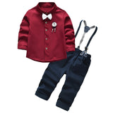 4Pcs Boys Clothes Sets Summer Children Clothing Baby Boy Sport Suit T-shirt+Jeans Costume For Kids 2 3 4 5 6 7 Years - 4IZN